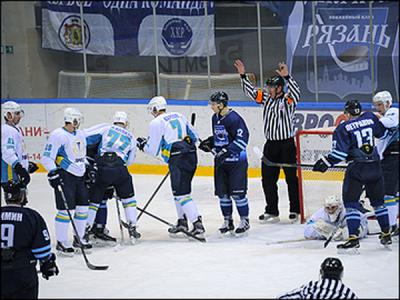 ХК «Рязань» дома проиграл усть-каменогорскому «Торпедо»